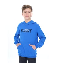 Toontoy Erkek Çocuk Flaunt  Baskılı Sweatshirt (Saks)