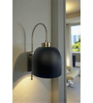 Siyah Tekli Aplik, Salon, Mutfak, Koridor, Cafe ve Butik İçin Aydınlatma