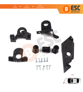 VW Passat 3C B7 362 365 2011-2014 3AA998225 İçin Sol Ön Far Ayak Tamir Seti