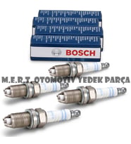 Opel Astra F Astra G Çift Tırnak Buji Takımı bosch 4 Adet