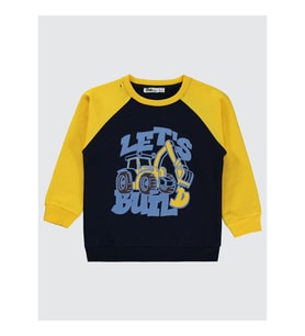 Civil Boys Erkek Çocuk Sweatshirt 2-5 Yaş Lacivert