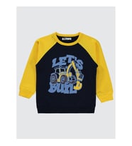 Civil Boys Erkek Çocuk Sweatshirt 2-5 Yaş Lacivert