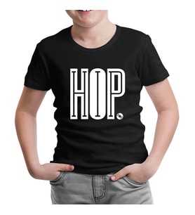 Hip Hop O Siyah Çocuk Tshirt