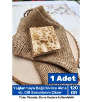 Lüks %100 Doğal Güzel Kokulu El Yüz Saç Vücut Cilt Orijinal Bitkisel Kekik Sabunu 120G - 1 Adet