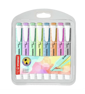 Stabilo Swing Cool Fosforlu Kalem Seti 8 Pastel Renk 275-8-08-2