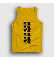 Presmono Unisex Sarı Work Work Work Rihanna Atlet 342027tt (Sarı)