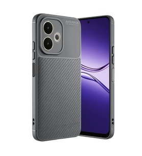 Oppo A5 Pro 4g Kılıf Auto Focus Karbon Kapak - Gri