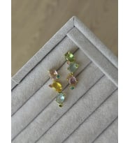 Renkli Modern Küpe (Çok Renkli)