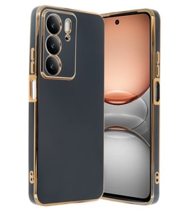 Realme C75 4G Kılıf Volet Silikon - Siyah