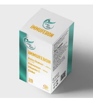 İmmuferon - Beta Glucan ve Vitamin C içeren Gıda Takviyesi 30 Kapsül