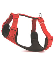Doggie Havalı Ped Dokuma Köpek Göğüs Tasması 50/70 cm Siyah