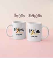 Müzik Öğretmeni Kupa Bardak Kişiye Özel