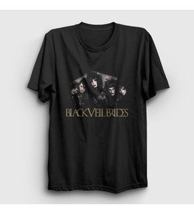 Presmono Unisex Siyah Band Black Veil Brides T-Shirt 18763tt