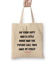 Andrew Carnegie Quotes - Entrepreneurs Motivation İnspiration Success Work Gifts Bez Çanta Uzun Saplı