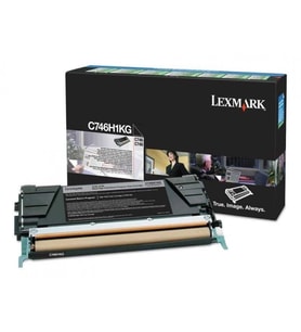 lexmark Lexmark C746H1KG Siyah Orjinal Toner
