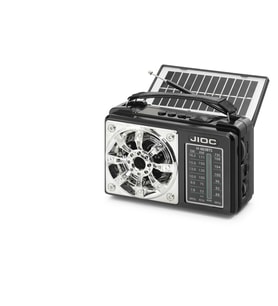 Nostaljik Kamp Ve Outdoor Solar Şarjli Tws Taşinabi̇li̇r Hoparlör H663BTS