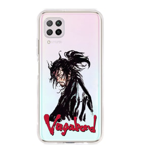 Huawei P40 Lite Uyumlu Vagabond Anime Desenli Şeffaf Telefon Kılıfı