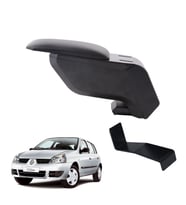Renault Clio HB 2001 Delmesiz Çelik Ayaklı Siyah Kolçak Kol Dayama