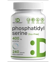 DEAL SUPPLEMENT Phosphatidylserine  400mg  240 Capsules – Nootropic Brain Health.Usa Menşei. 3950 (Renksiz)