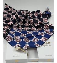 Bosphorus Çift Taraflı İpek Twill Eşarp 89147112