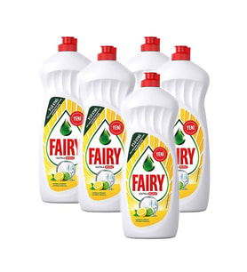 Fairy Ultra Hızlı Limon & Misket Limonu Kokulu 650 Ml x 5 Adet