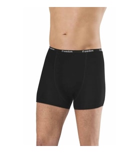 Bambu Düz Renk Erkek Boxer Siyah