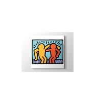 DBSanatevi Keith Haring - Friendship Tablo - 105961 - 60x60 Cm