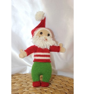 Amigurumi Noel Baba (Kırmızı)
