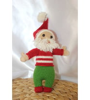 Amigurumi Noel Baba (Kırmızı)