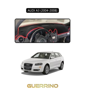 AUDI A3 (2004-2008)TORPİDO KORUMA HALISI SİYAH KENAR