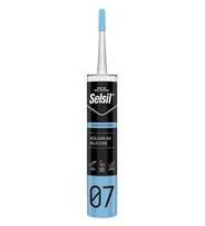 Mey İthalat® Selsil 07 Akvaryum Silikonu Şeffaf 280 ml