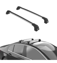 Turtle Toyota Land Cruiser Prado (J120) 2002-2009 Ara Atkı Air3 Gri