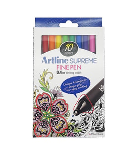 Artline Supreme Fine Pen Set 10 Renk