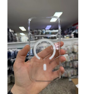 İphone 17 Pro Max ile Uyumlu Magsafe Özellikli Kristal Netlik Sararmaz PC Clear Case