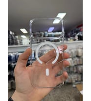 İphone 17 Pro Max ile Uyumlu Magsafe Özellikli Kristal Netlik Sararmaz PC Clear Case