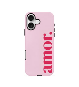 iPhone 16 Vorian Çift Katmanlı Kılıf Amour Pink