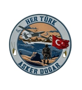 HER TÜRK ASKER DOĞAR PEÇ - Arma - TPU Patch