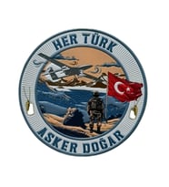 HER TÜRK ASKER DOĞAR PEÇ - Arma - TPU Patch