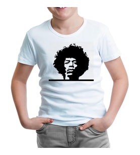 Jimi Hendrix - Tab Beyaz Çocuk Tshirt