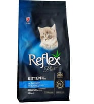 Reflex Plus Cat Kitten Somonlu Yavru Kedi Maması 1,5 Kg (Kahverengi)