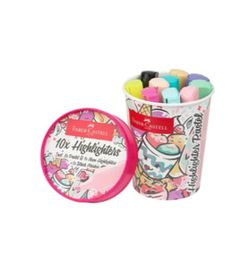 Faber Castell İce Cream Fosforlu Kalem Seti 10Lu