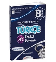 Paragrafın Şifresi Yayınları 8. Sınıf Türkçe 20 Li Deneme Sınavı