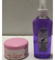 Rose City Gül Vazelin 75 ml Alana Rose City Lavanta Kolonyası 140 ml Fısfıs Hediye 