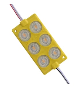 24 Volt 3 Watt Sarı 3030 Modül Led 75*40