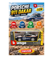 28029 Burago 1:24 Porsche 911 Dakar Model Araba -canrodi