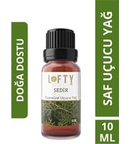 Lofty Sedir Uçucu Yağ Buhurdanlık Esansı Konsantre Oda Kokusu Uçucu Esans Buhur Yağı 10 ml