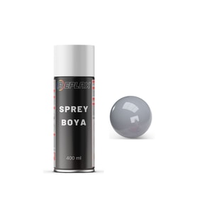 Plastik Boyası Gümüş Sprey Boya 400 Ml.