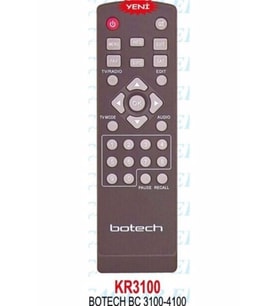 Uydu Kumandası Botech Bc 3100-4100-5100 Uydu Kumandası Kr3100(uyumlu)