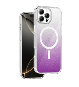 Onegif Apple iPhone 16 Pro Max Sora Simli Magsafe Kapak - Mor