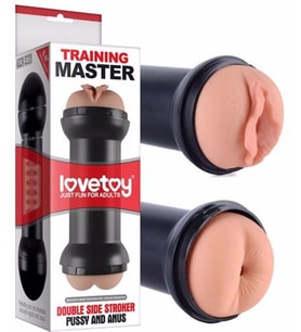 Lovetoy Training Master Çift Girişli Vajina Erkek Masturbator Anüs-va409-Cm1
